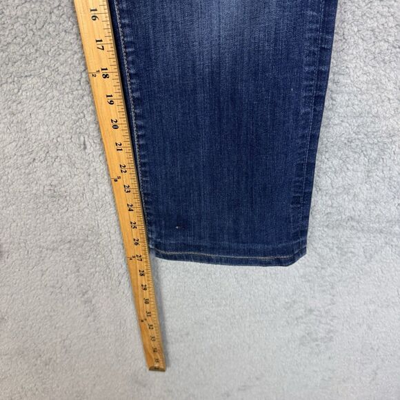 BKE Jeans Mens 33x27 Jake Straight Blue Buckle Stretch Denim Pants - Picture 6 of 11